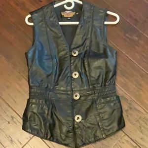 Harley Davidson Leather Vest